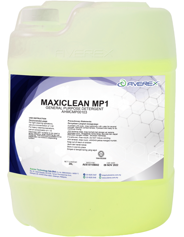 General Purpose Detergent (MAXICLEAN MP1) AVEREX Cleaning & Sanitation