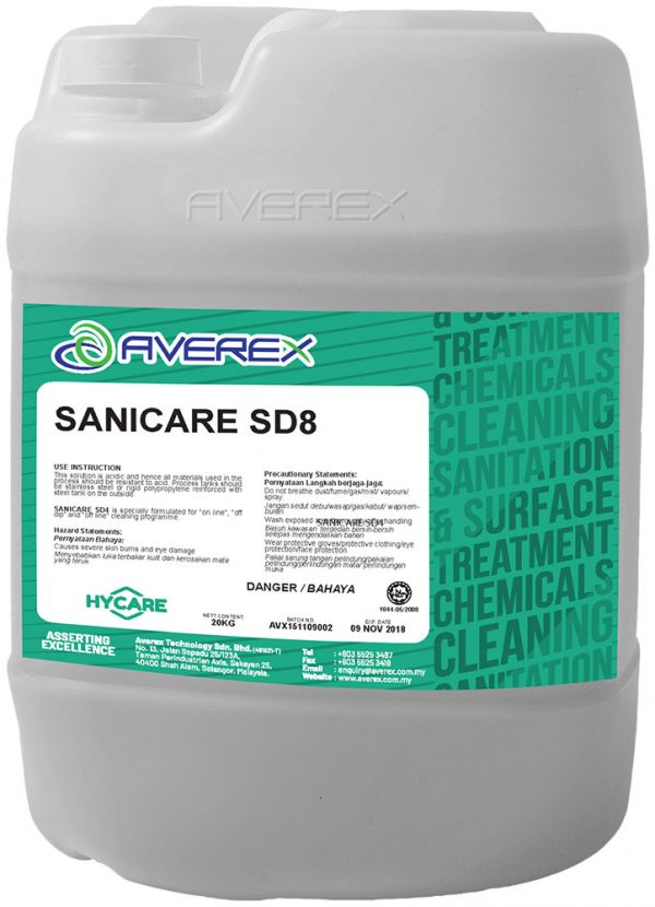 SANICARE SD8 - Averex