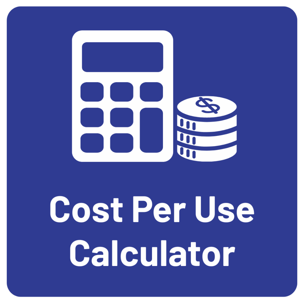 AVEREX Cost Per Use Calculator